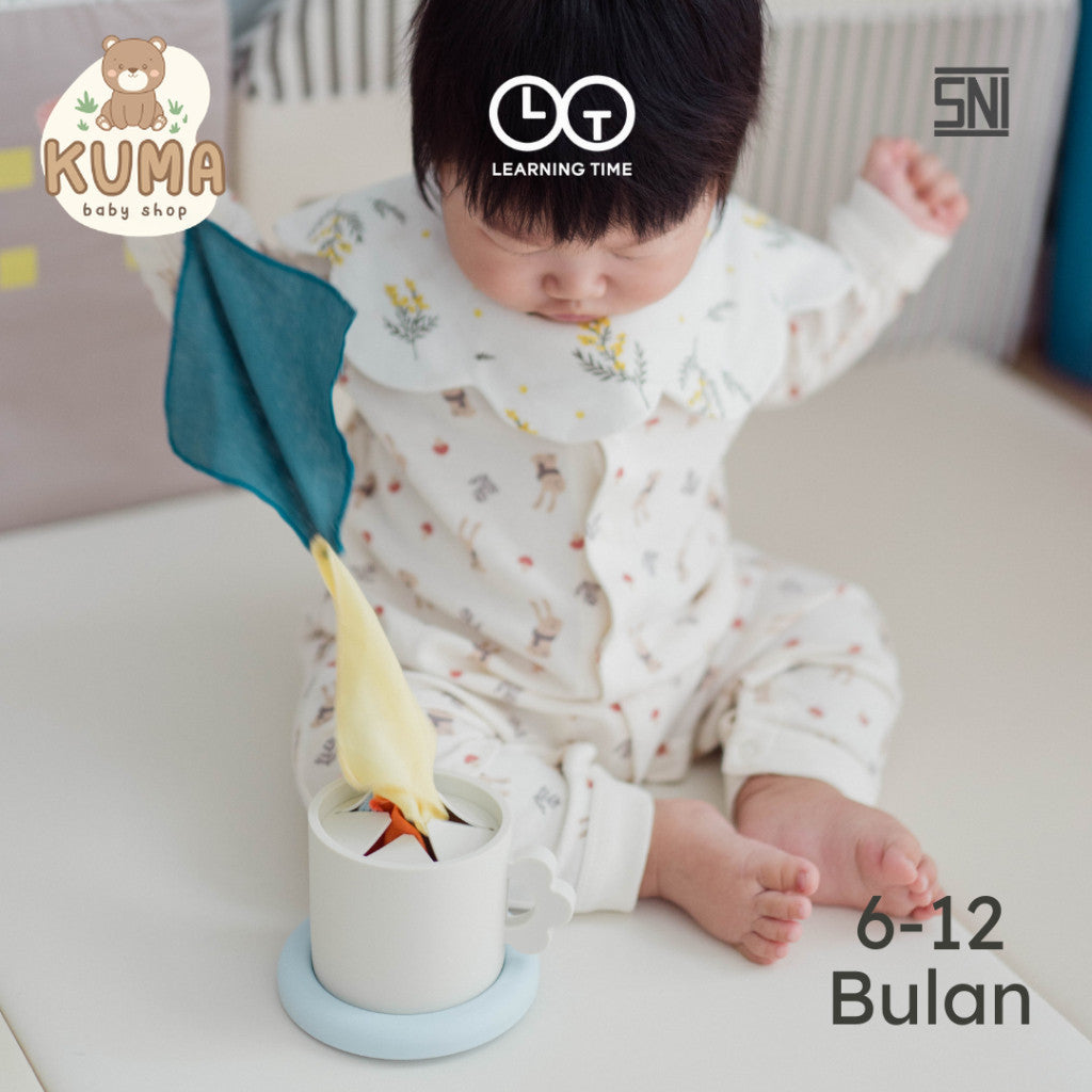Learning Time Discovery Mug Movement Series - Mainan Motorik dan Kognitif Bayi Usia 6-12 Bulan