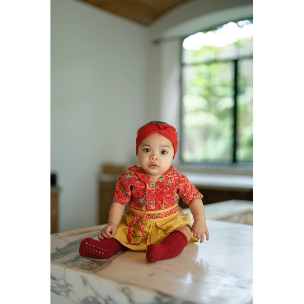 BOHOPANNA - BATIK BABY DRESS - DRESS ANAK PEREMPUAN