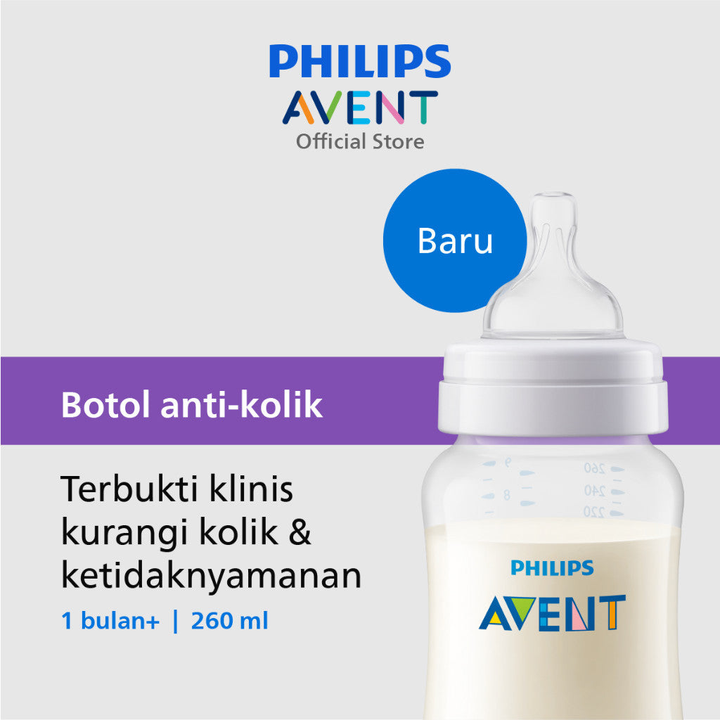 Philips Avent Bottle Anti-Colic 9OZ SCY103/01 Botol Susu Anti Kolik 1pcs