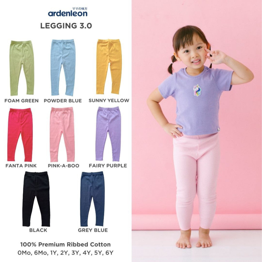 ARDENLEON Celana Panjang Anak Perempuan Legging 4.0 0 Bulan - 3 Tahun