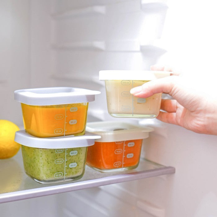 Little Dimple Baby Mini Food Container with Silicone Lid 822