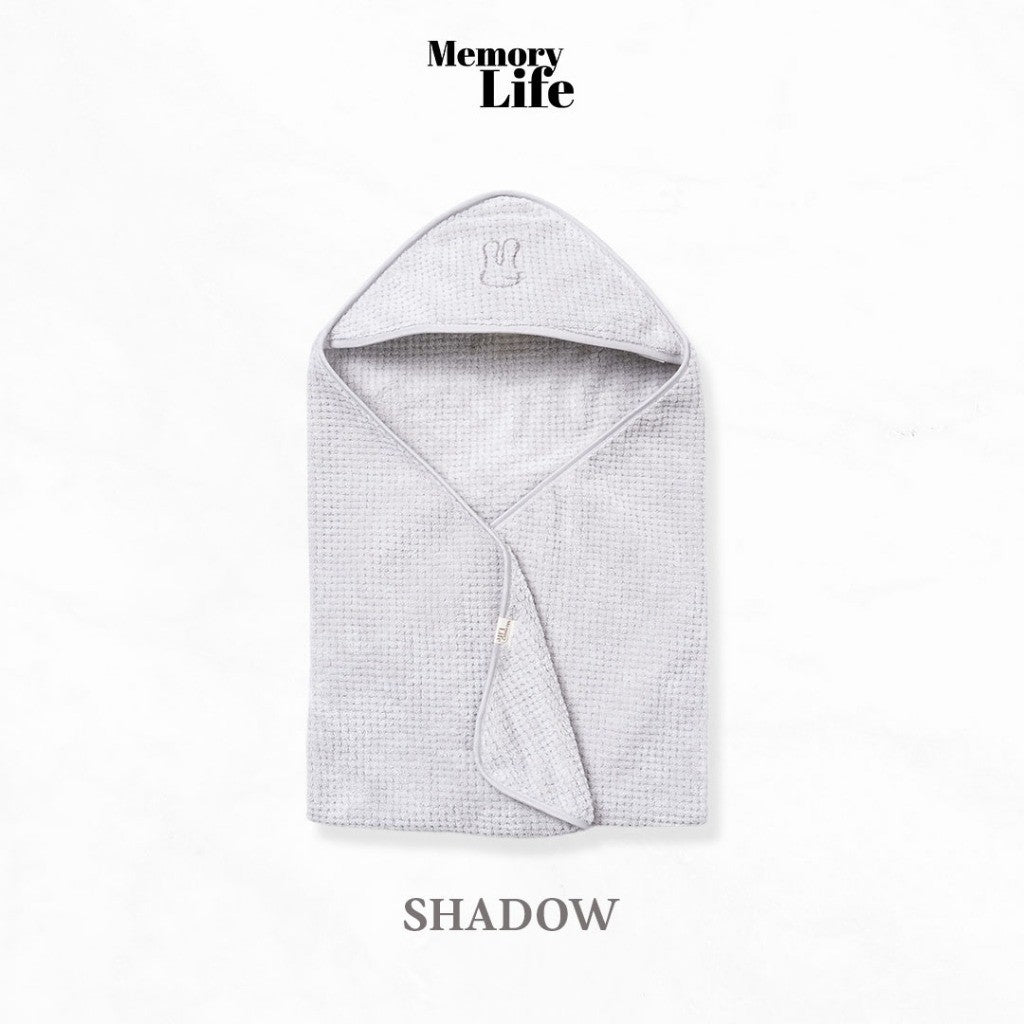 MemoryLife - Croffle Hooded Towel | Handuk Towel Hoodie Anak Premium