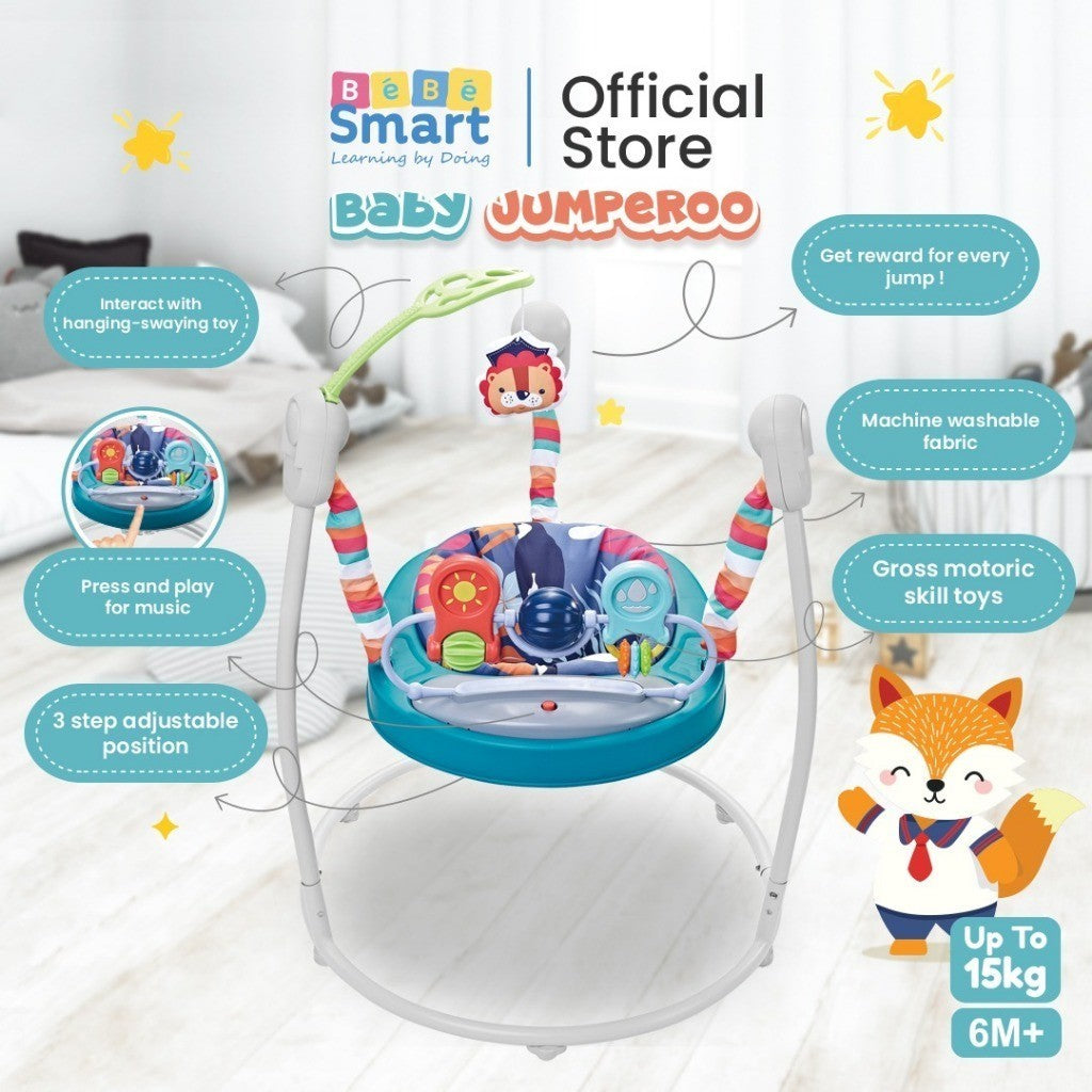 BEBE SMART Baby Jumperoo / Baby Bounce Activity Jumper / Jumping Anak / Mainan Anak / Mainan Bayi