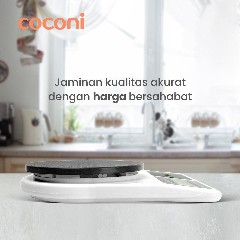 COCONI RecipeRight Baby Kitchen Scale | Timbangan Digital Portable MPASI Bayi | Timbangan Makan | Timbangan Dapur