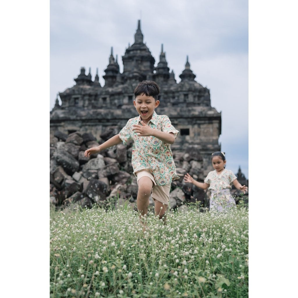 BOHOPANNA - BATIK SHIRT - Atasan Batik Anak Laki-Laki 2420