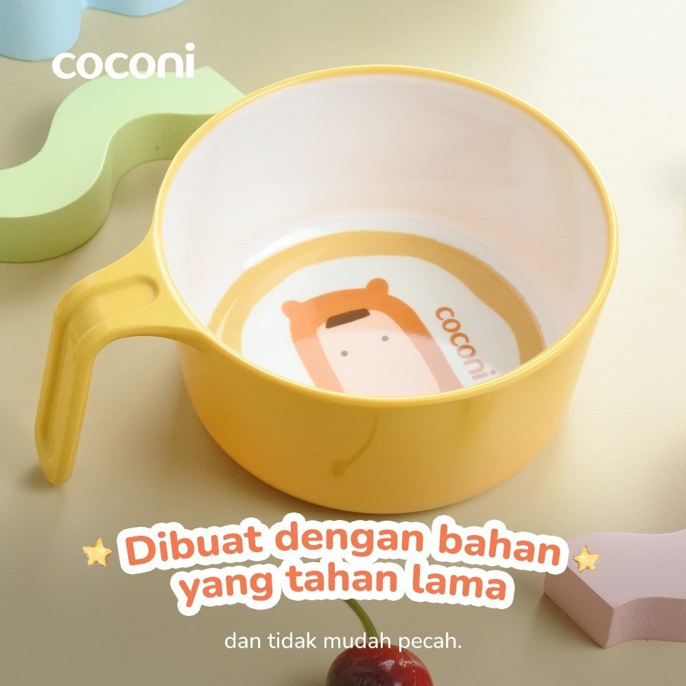 COCONI Melamine MunchBowl | Mangkuk Melamin Anak Bayi MPASI BPA FREE FOOD GRADE