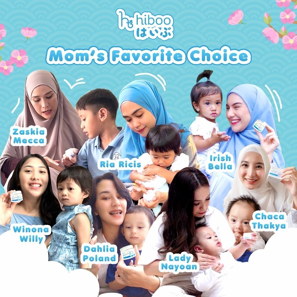 hiboo All Purpose Baby Balm 5g Travel Size with 10% Coconut Oil Vit E Beeswax - Natural Nourishing Calming Moisturizer - Balsem Salep Anak Bayi Ruam Popok Skincare A22