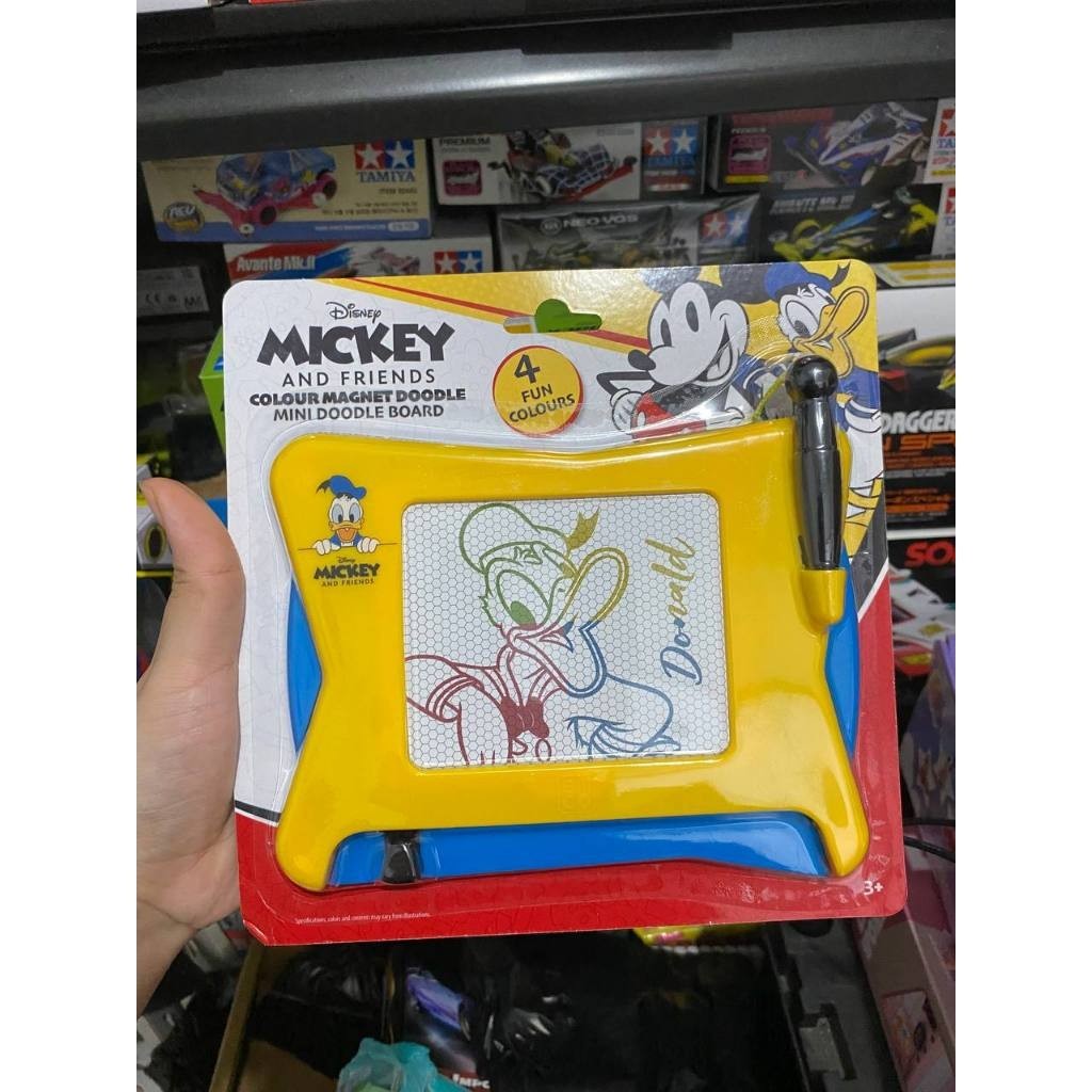 Emco Disney Mickey And Friends Colour Magnet Doodle Mini Board