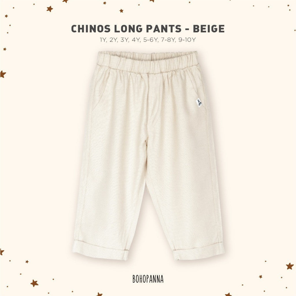 BOHOPANNA - CHINOS LONG PANTS - Celana Anak Laki-Laki - Chinos Anak
