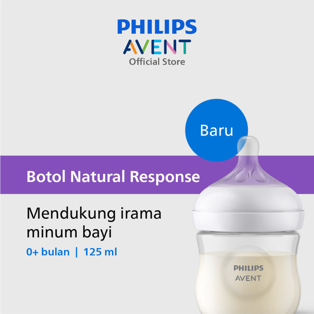 Philips Avent Bottle Natural Response 3.0 4OZ SCY900/01 Botol Susu 1pcs