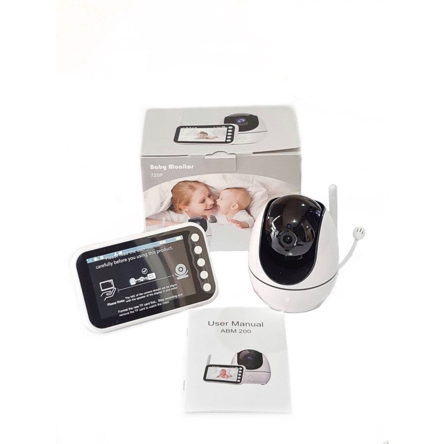 Kuru ABM200 4.5" Smart Digital Video Audio Baby Monitor with PTZ Rotation