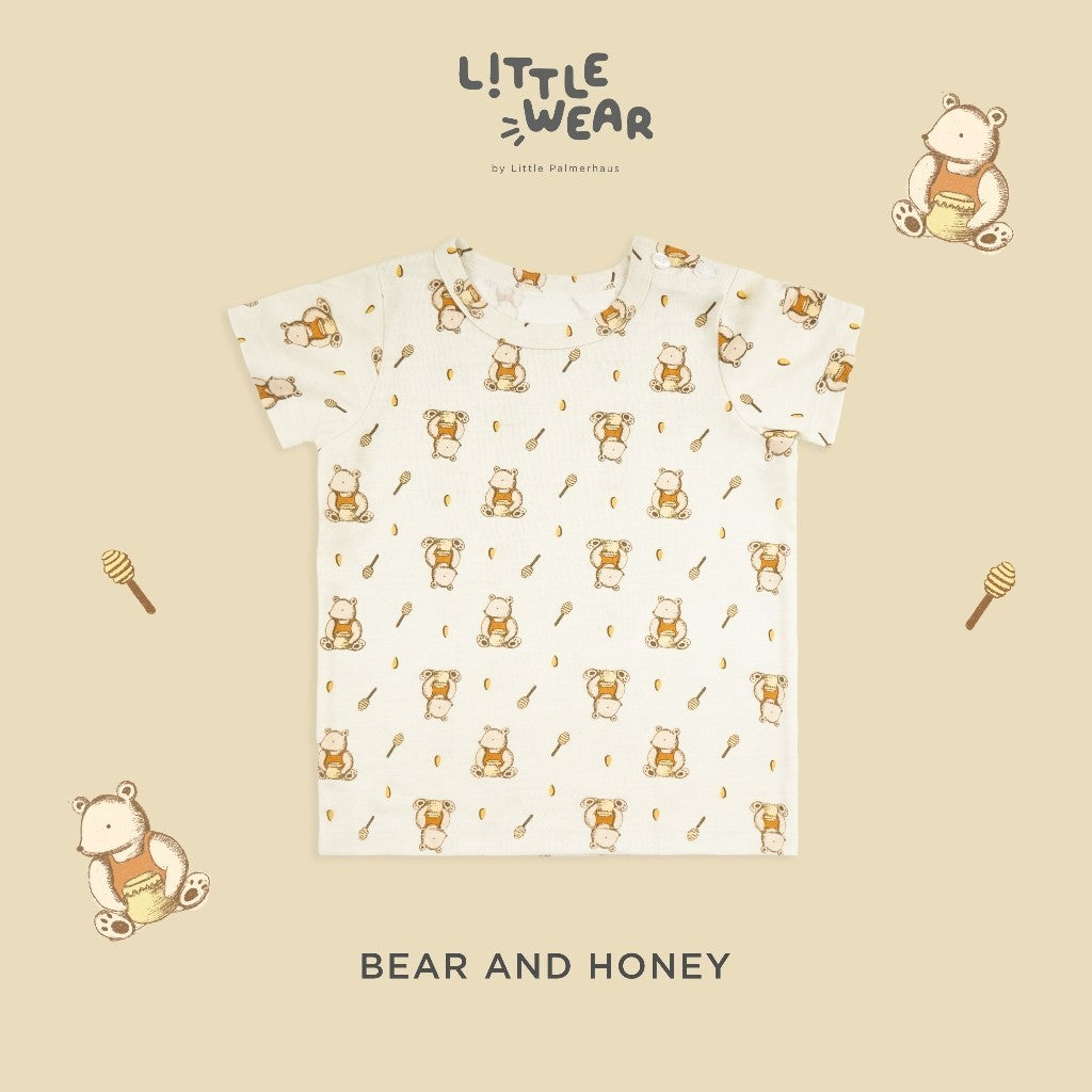 Little Wear Printed Tee 23.0 by Little Palmerhaus (Baju Anak)