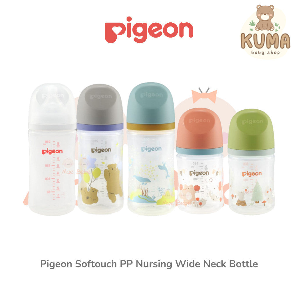 Pigeon SofTouch BPP Nursing Wide Neck Bottle Botol Susu Bayi