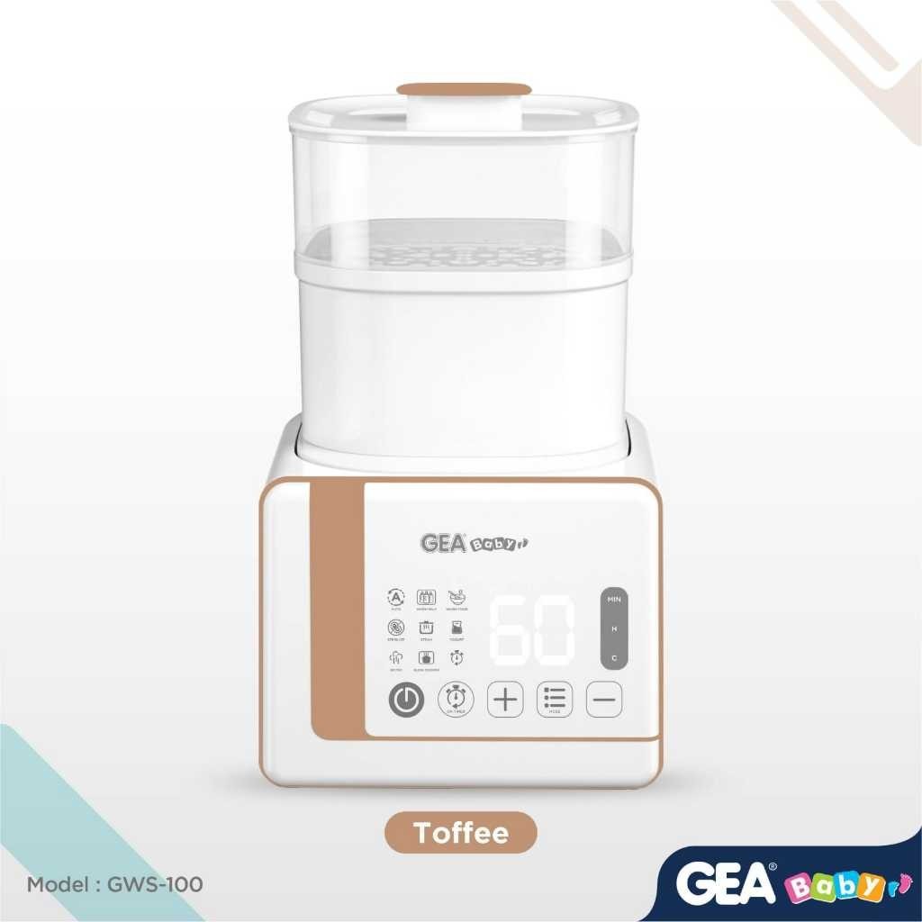 GEA Baby Multifunction Warmer Sterilizer Dryer GWS 100 / penghangat susu / sterilisasi / slow cooker GWS-100 Steril