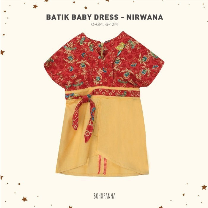 BOHOPANNA - BATIK BABY DRESS - DRESS ANAK PEREMPUAN
