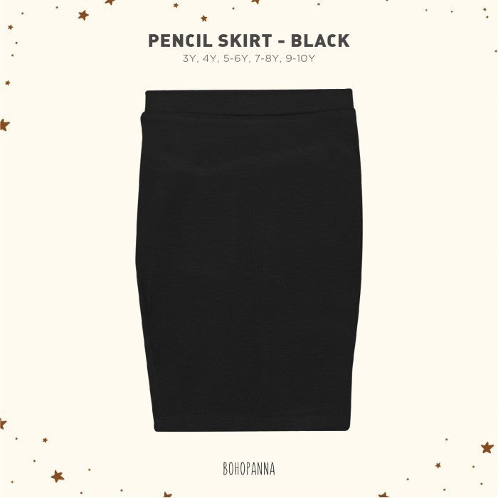 BOHOPANNA - PENCIL SKIRT POLOS - ROK ANAK PEREMPUAN