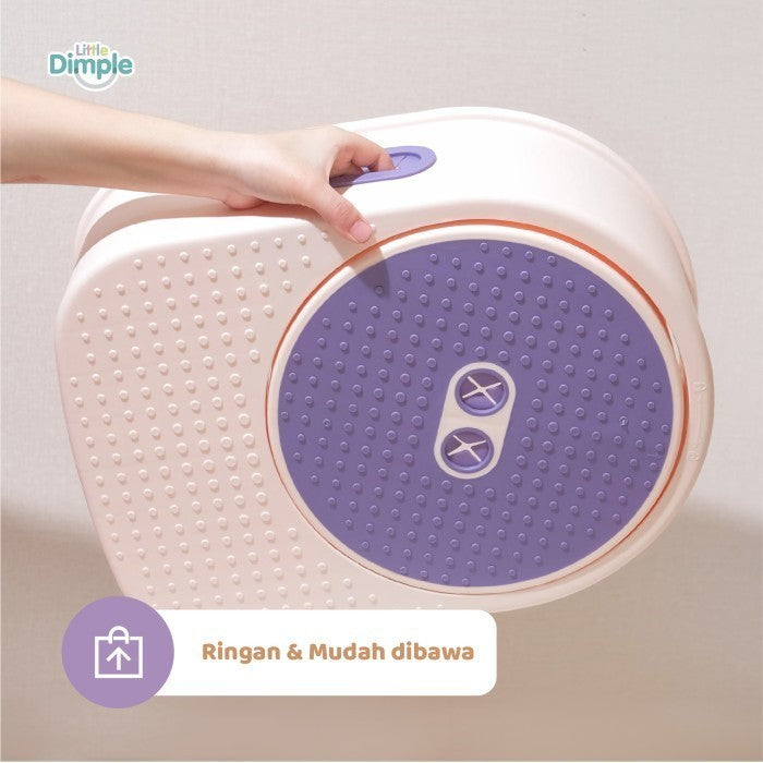 Little Dimple Swivel Step Stool Alas Berdiri Kursi Pijakan Anak Anti Selip