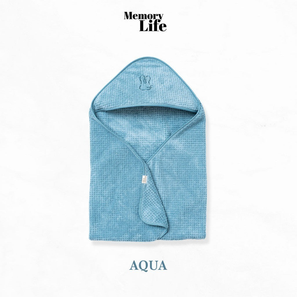 MemoryLife - Croffle Hooded Towel | Handuk Towel Hoodie Anak Premium
