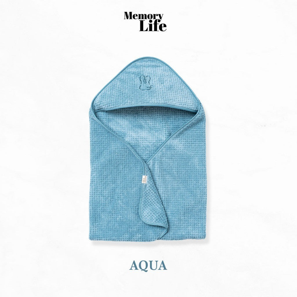 MemoryLife - Croffle Hooded Towel | Handuk Towel Hoodie Anak Premium