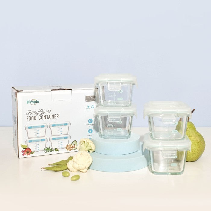 Little Dimple Mini Food Container Square 821