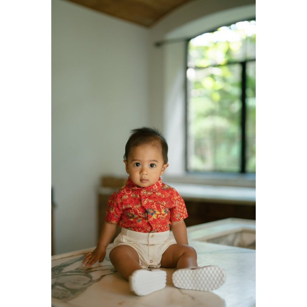 BOHOPANNA - BATIK PLAYSUIT - BAJU BATIK BAYI