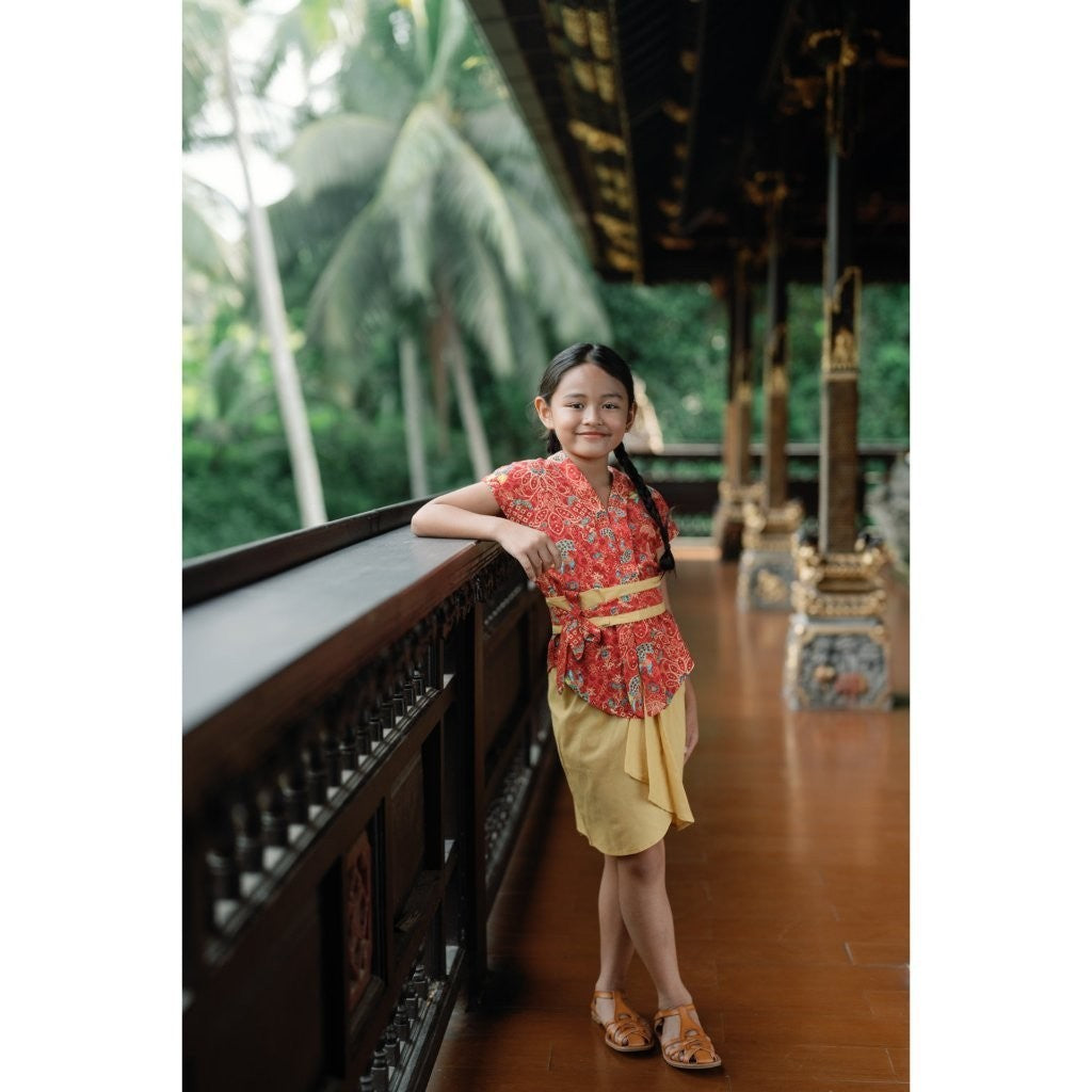 BOHOPANNA - KEBAYA SET - BATIK - Setelan Kebaya Anak - Kebaya