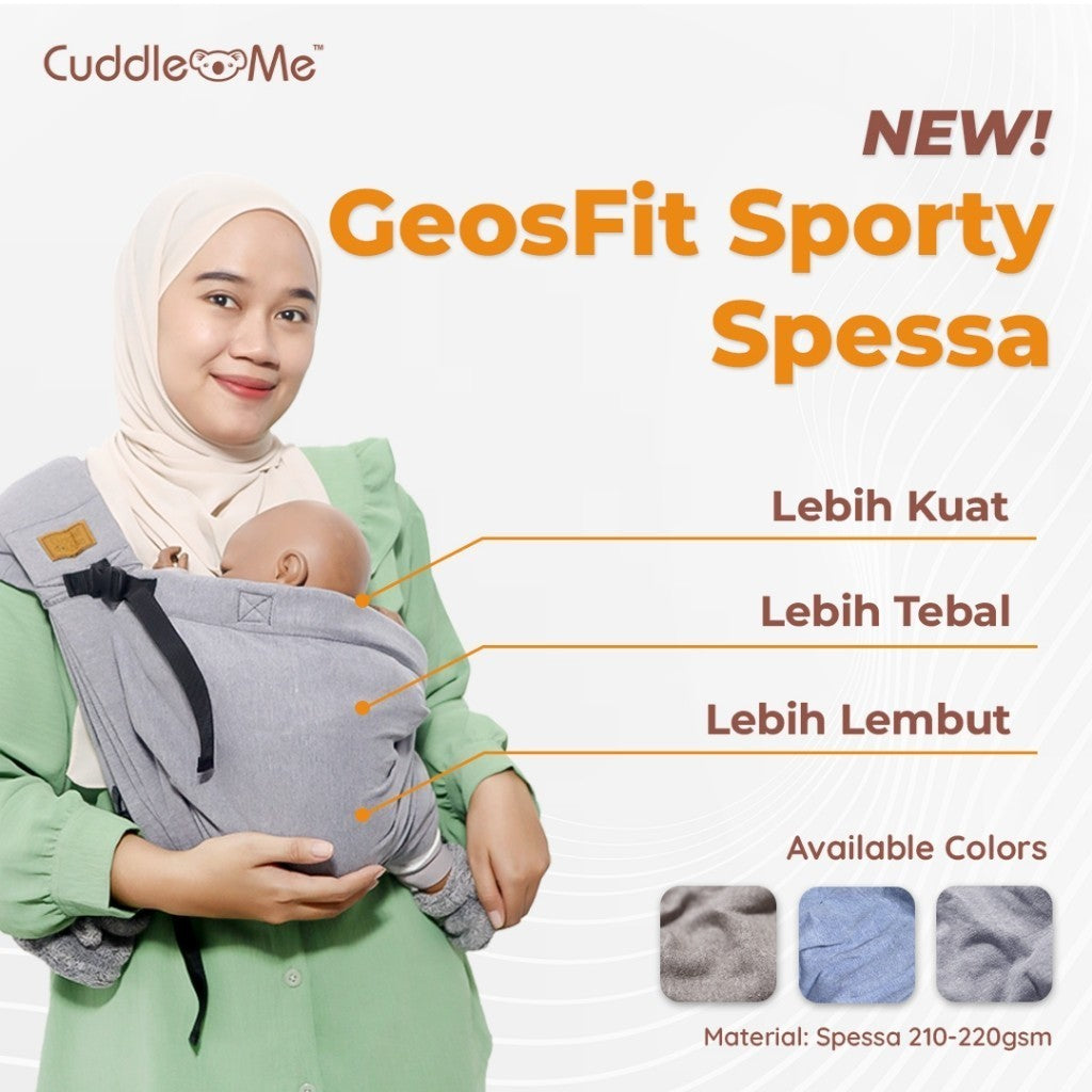 GENDONGAN BAYI - GENDONGAN GEOS - CUDDLEME GEOS FIT SPORTY SPESSA M Shape