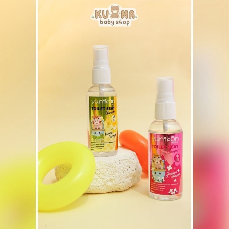 YUNIKON - TOILET SEAT CLEANER SPRAY 60ml Pembersih Dudukan Toilet Kloset Wangi Anti Bakteri