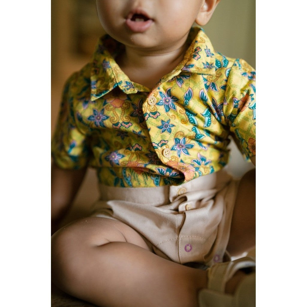 BOHOPANNA - BATIK PLAYSUIT - BAJU BATIK BAYI