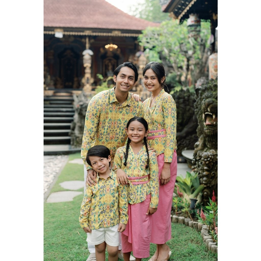 BOHOPANNA - LONG KEBAYA SET - BATIK - Kebaya Panjang - Kebaya Anak Perempuan