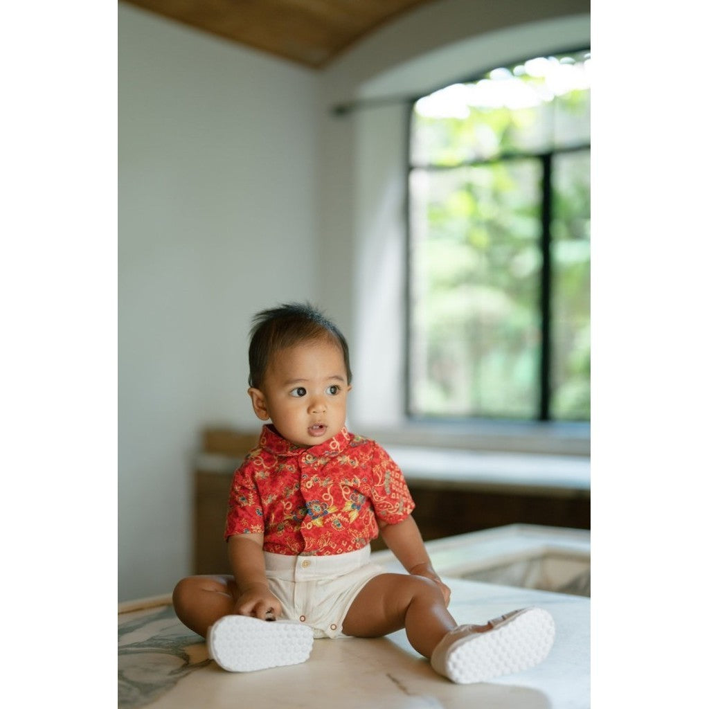 BOHOPANNA - BATIK PLAYSUIT - BAJU BATIK BAYI