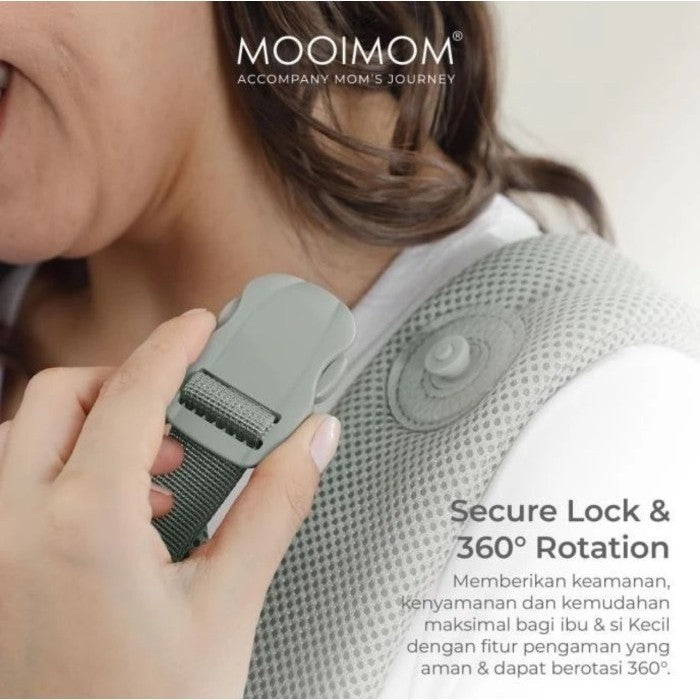 MOOIMOM WONDER CARRIER PURE SERIES ORIGINAL GENDONGAN DEPAN BAYI BALITA