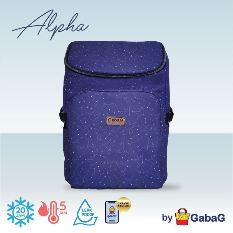 GabaG Tas Asi - Backpack Cooler Bag 2 in 1 STARLA / ALPHA ( Laptop Fit)