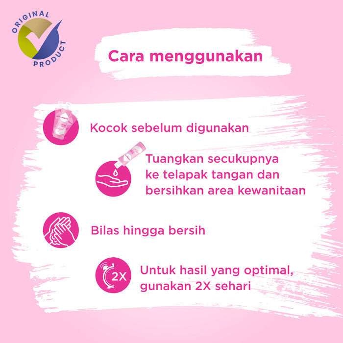 Lactacyd All Day Care 60mL - Pembersih Kewanitaan Anti Iritasi