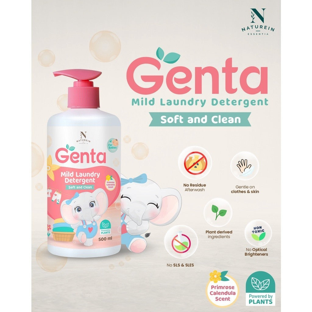 Naturein GENTA Mild Laundry Baby Detergent 500 ml
