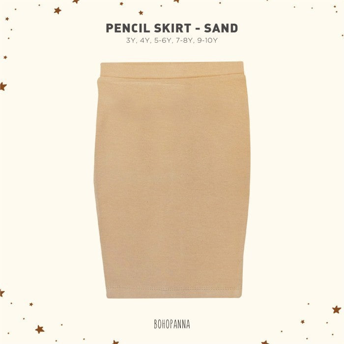 BOHOPANNA - PENCIL SKIRT POLOS - ROK ANAK PEREMPUAN
