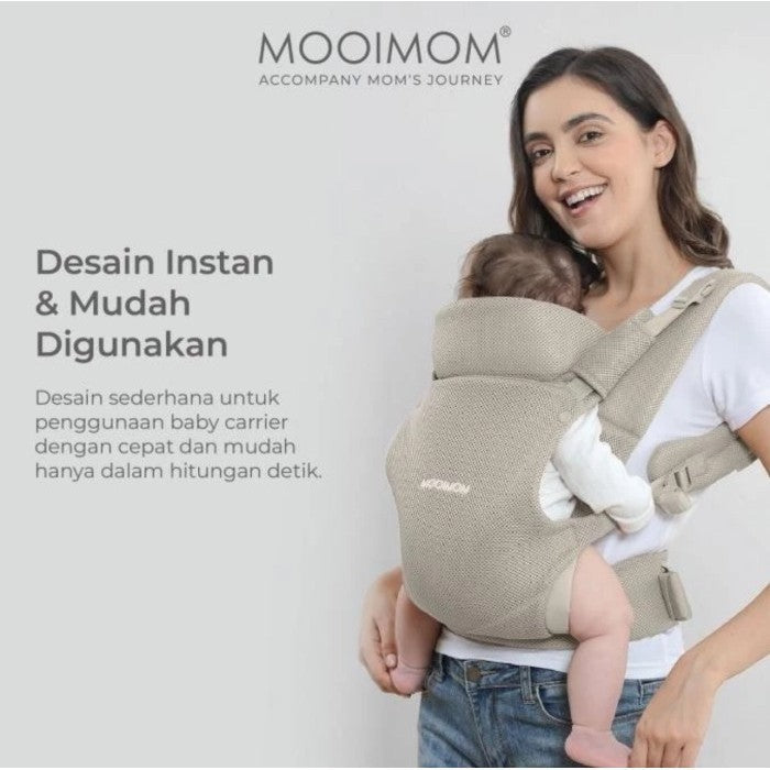 MOOIMOM WONDER CARRIER PURE SERIES ORIGINAL GENDONGAN DEPAN BAYI BALITA