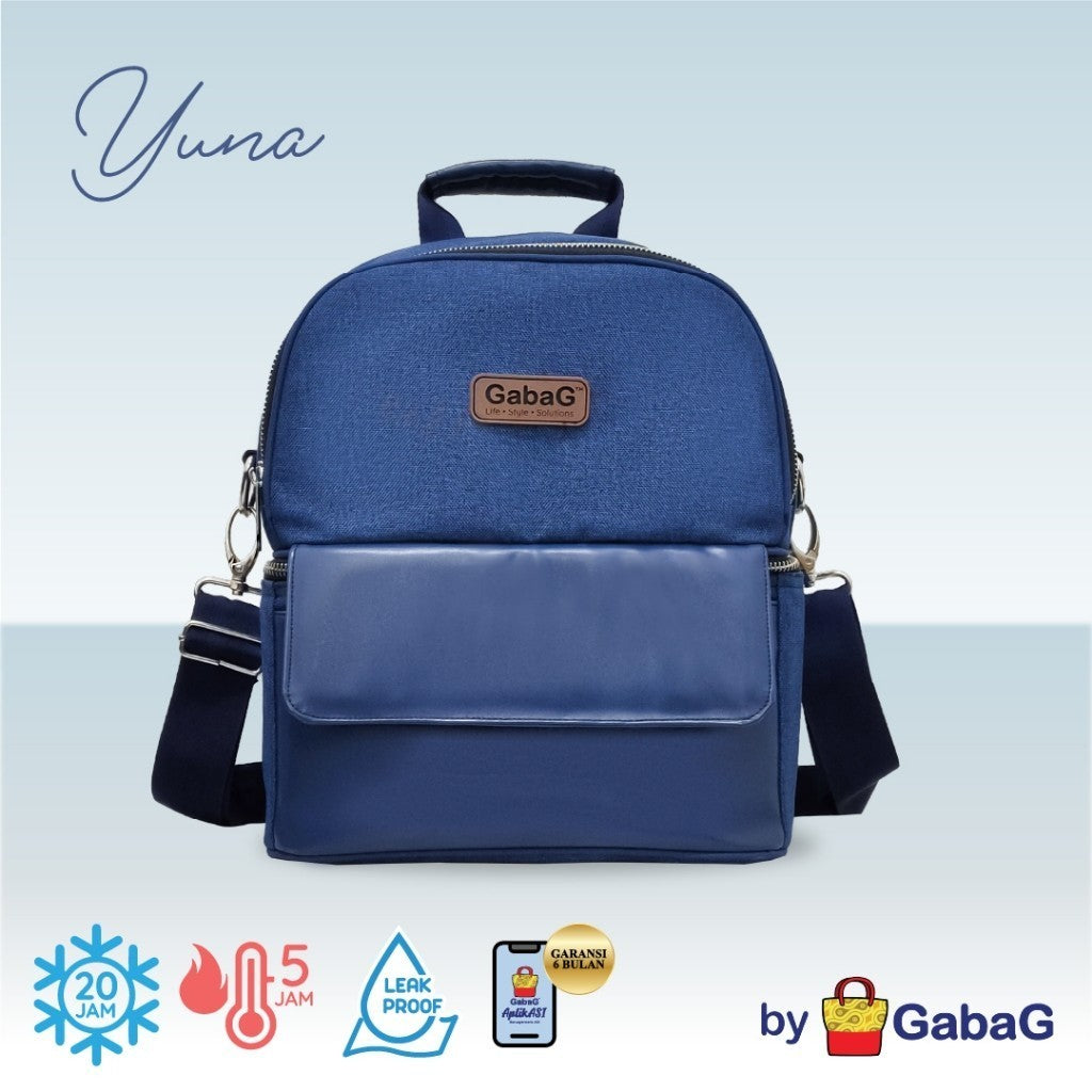 GabaG Tas Asi - Cooler Bag - Diaper Bag Backpack Sling Double Compartment Mommy Bag