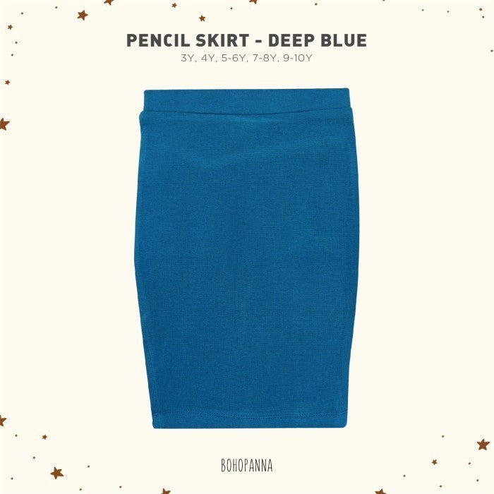 BOHOPANNA - PENCIL SKIRT POLOS - ROK ANAK PEREMPUAN