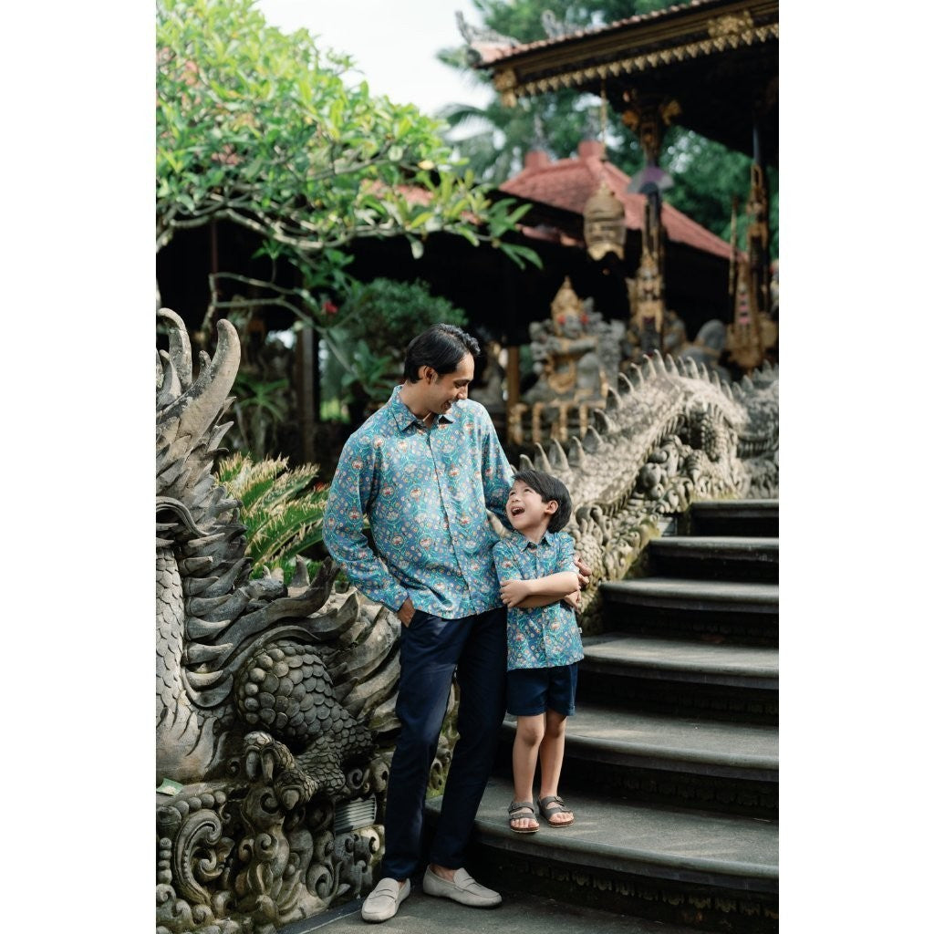 BOHOPANNA - BATIK SHIRT - Atasan Batik Anak Laki-Laki 2420