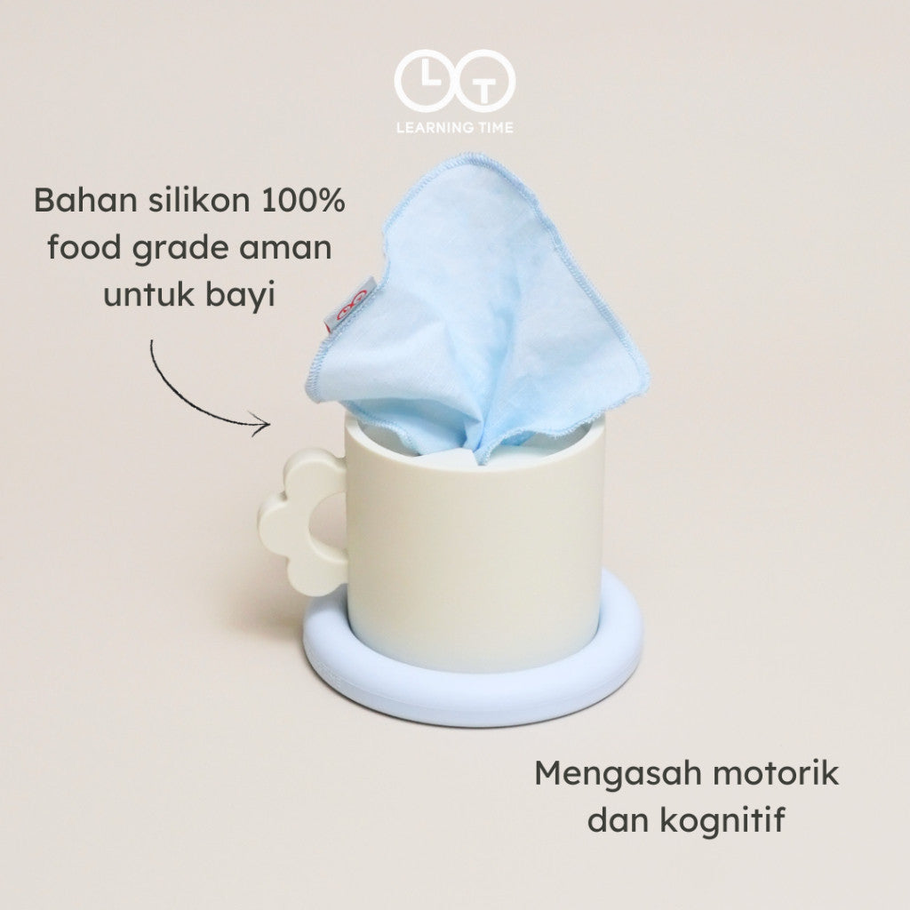 Learning Time Discovery Mug Movement Series - Mainan Motorik dan Kognitif Bayi Usia 6-12 Bulan