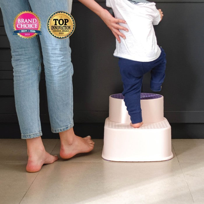 Little Dimple Swivel Step Stool Alas Berdiri Kursi Pijakan Anak Anti Selip