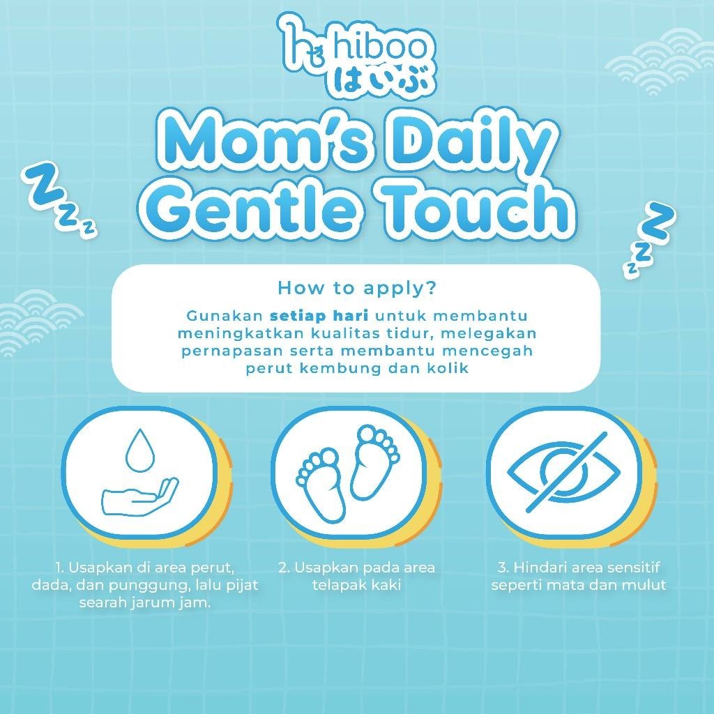 hiboo Zzz Deep Sleep Baby Cream 15 gr 7X Essential Tidur & Kolik – Calming Baby Cream Skincare Anak Bayi Newborn Body Lotion Mama’s A88