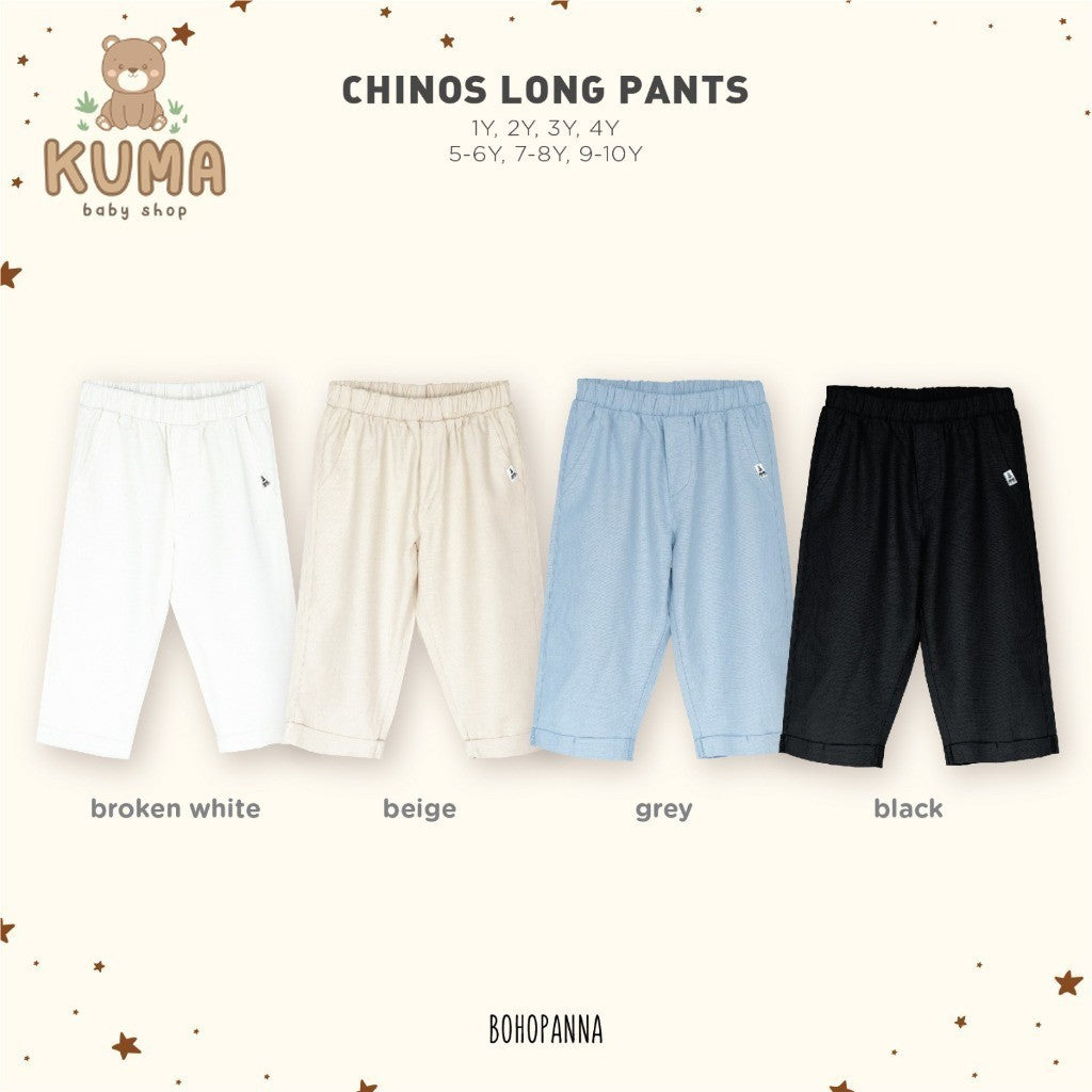 BOHOPANNA - CHINOS LONG PANTS - Celana Anak Laki-Laki - Chinos Anak