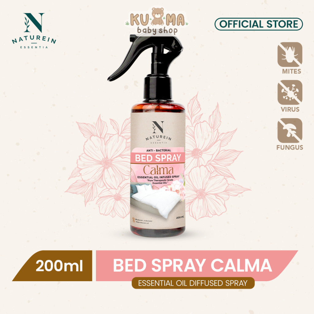 Naturein Bed Spray CALMA 200ml Anti Bacterial, Fungus & Virus Essential Oil