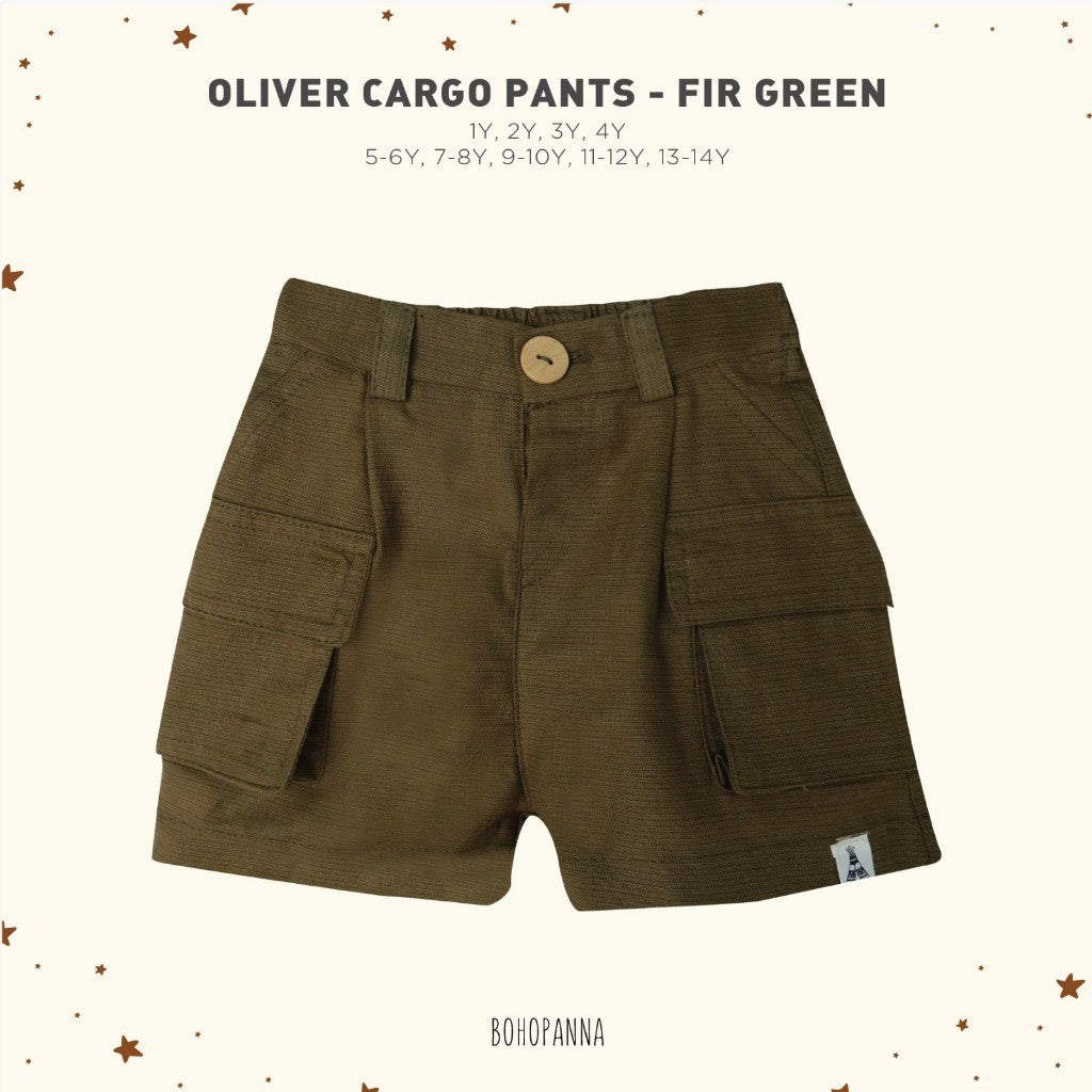 BOHOPANNA - OLIVER CARGO PANT - Celana Anak - Celana Cargo - Cargo Pant