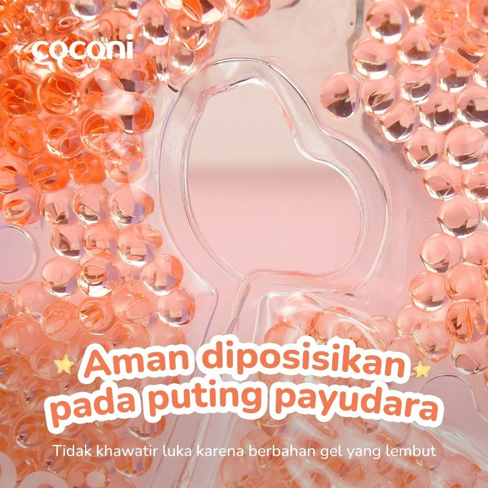 COCONI Breast Relaxant 2 Pcs Free Cover | Breast Gel Healing Pad | Kompres Payudara Ibu Hamil | Relaksasi Payudara Bantu Persiapan ASI | Perlengkapan Wajib Ibu Menyusui