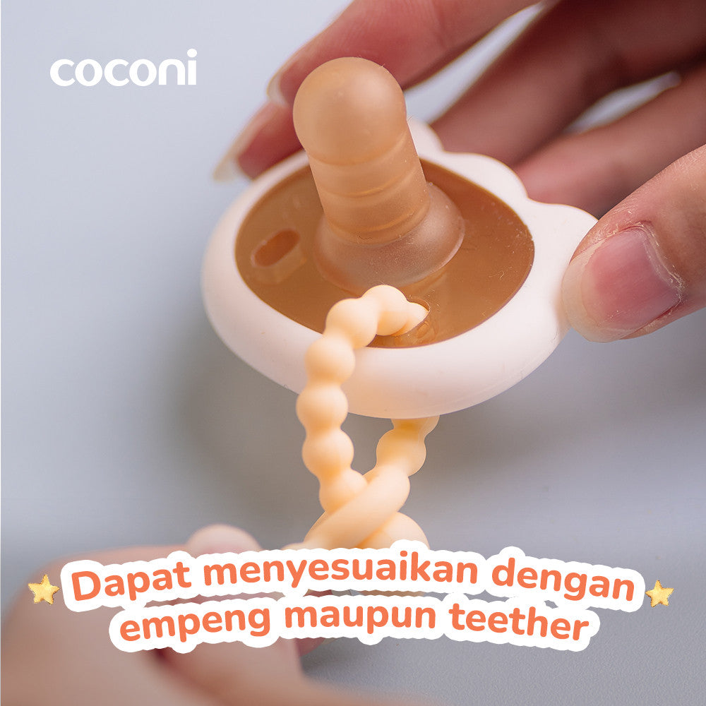 COCONI Pacifier Buddy Clips - Penjepit Empeng Teether Bayi Silicone