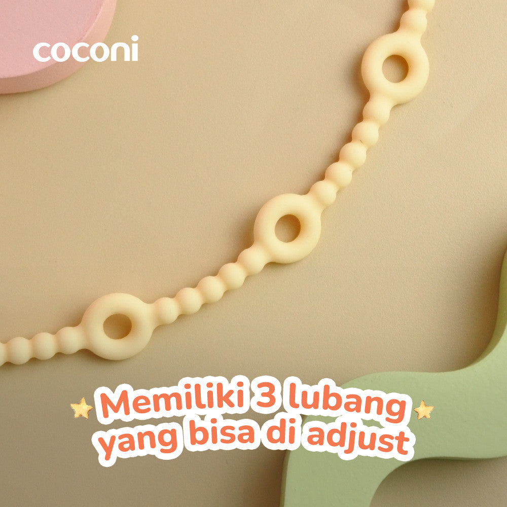 COCONI Pacifier Buddy Clips - Penjepit Empeng Teether Bayi Silicone