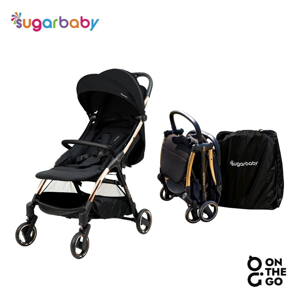 Sugarbaby Stroller On The Go Kereta Dorong Bayi / Stroller Bayi / Stroller AutoFold BPA Free Compact Cabin Size